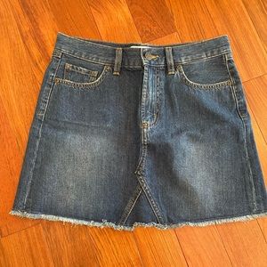Southern Tide Jean Skirt 26 NWOT